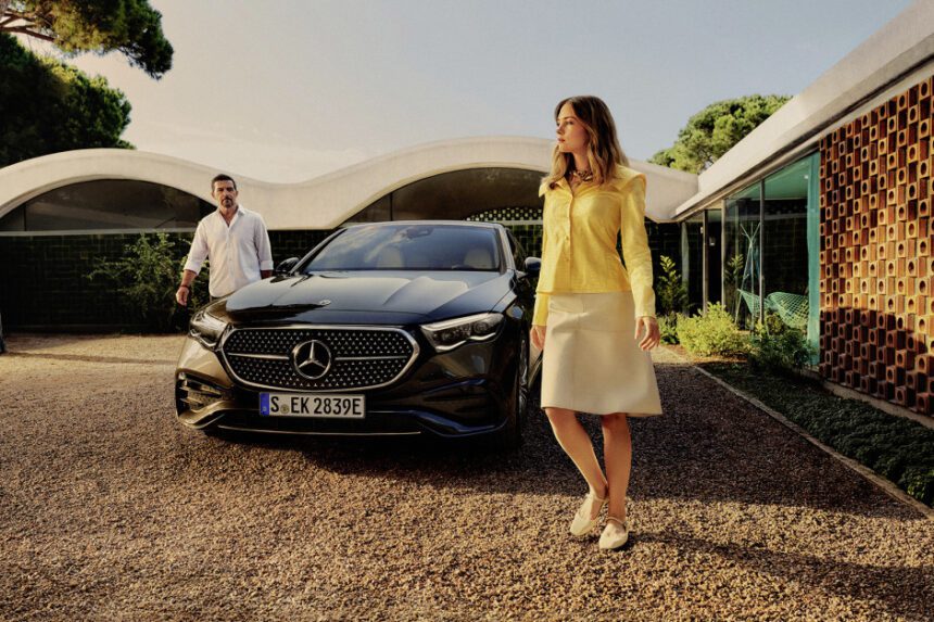 Antonio Banderas ve Mercedes Benz