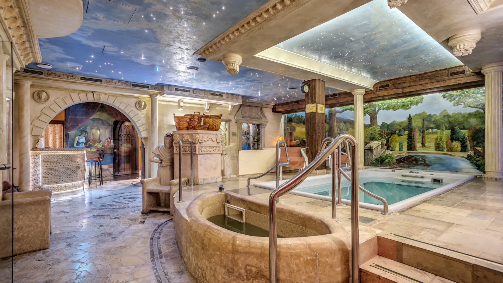 Roma Hamamları kompleksi Malikane Poi 0190panorama