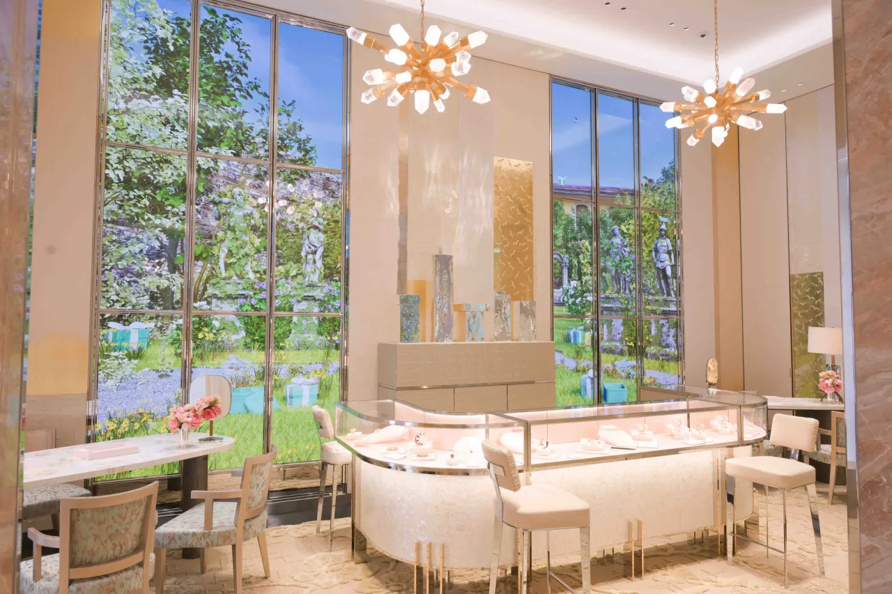 Milano'da Tiffany butiği