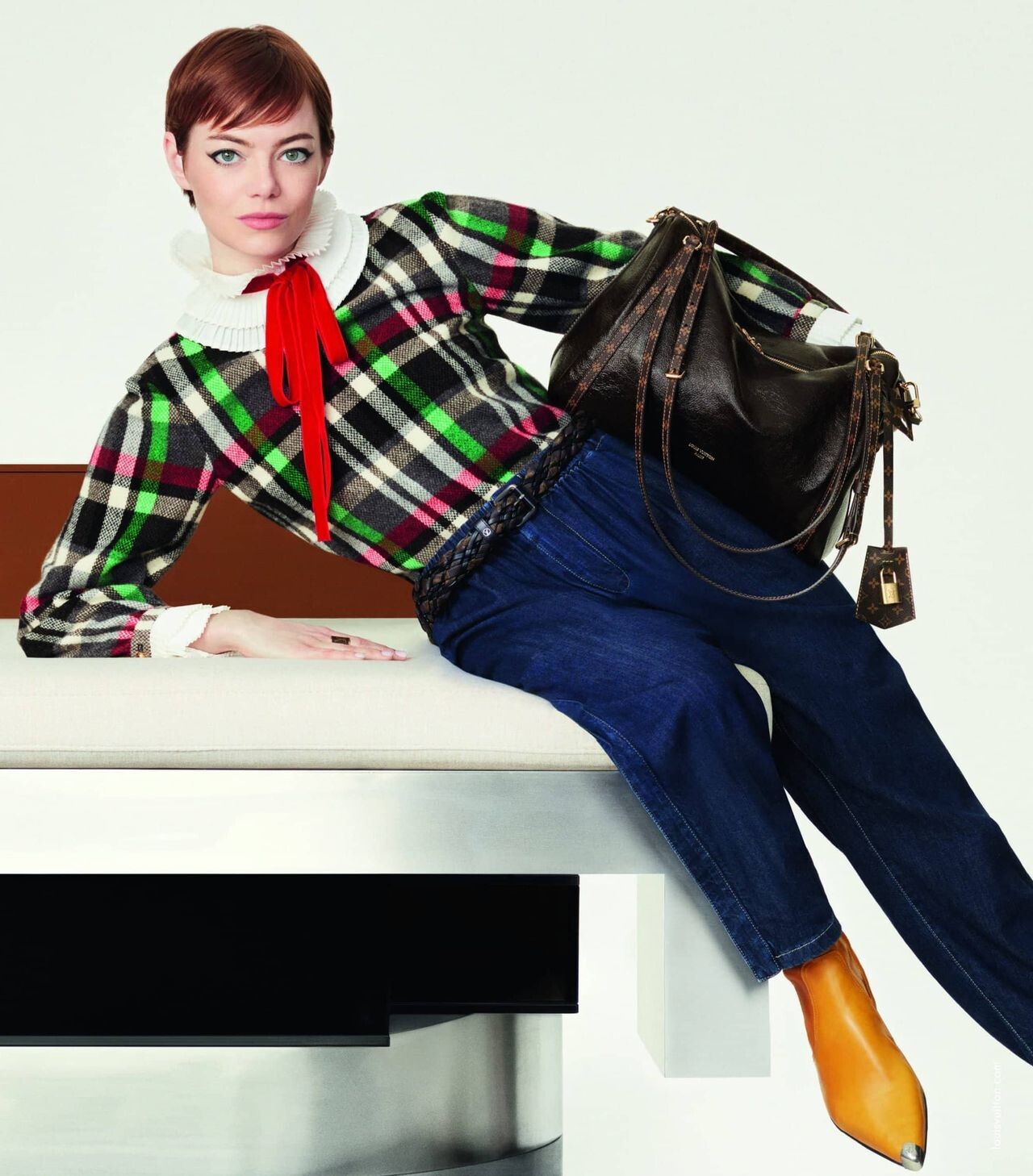 Emma Stone Louis Vuitton Seansında