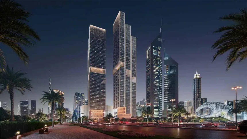 Jumeirah Residences Emirates Towers Projesi Scda Architects Tarafından Dubai'de