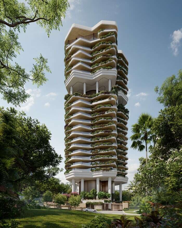 Plp Architecture Tower Singapur'da