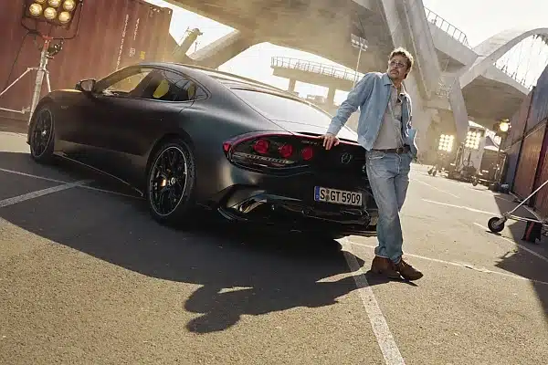 Brad Pitt ve Mercedes Amg2