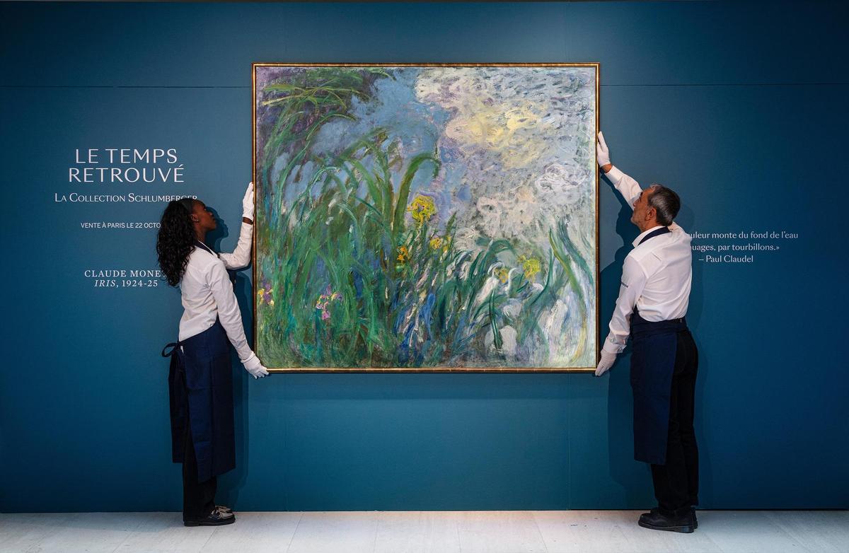 Claude Monet’in İrisleri. Jeanne Schlumberger koleksiyonunun Paris’teki müzayedesi